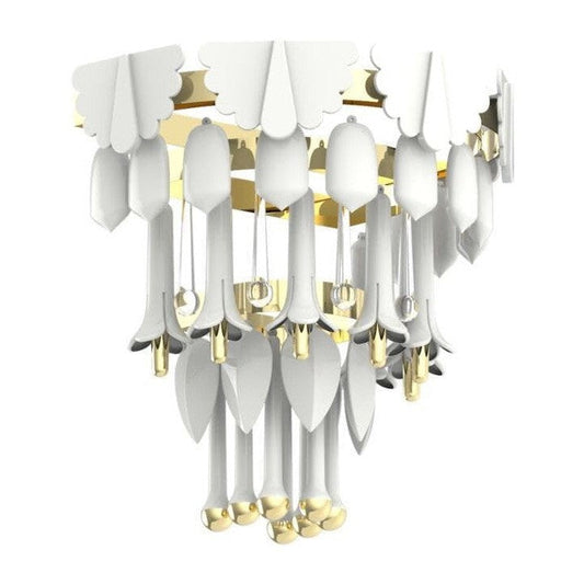 Seasons Botanical Porcelain Wall Light / Sunrise