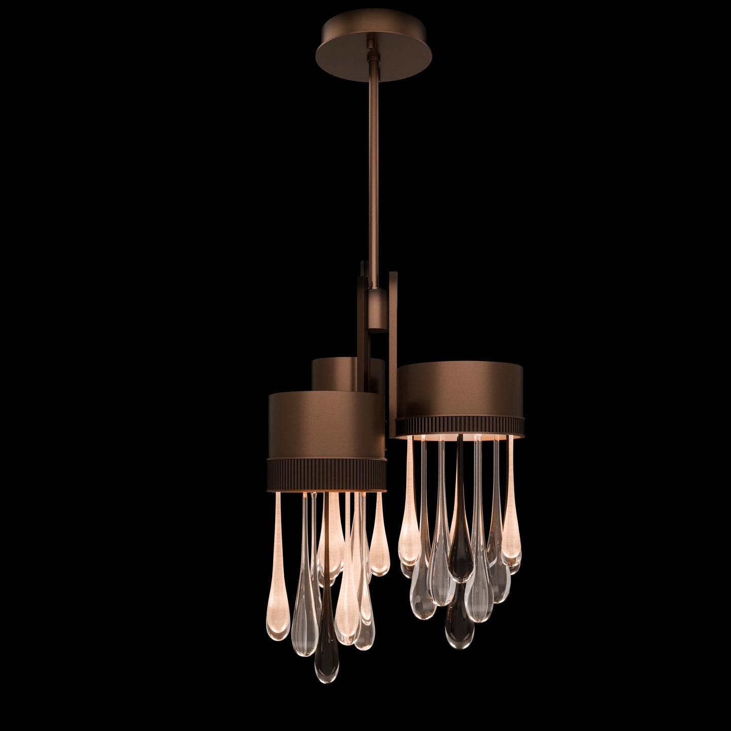 Suspended Rain Drop LED Pendant