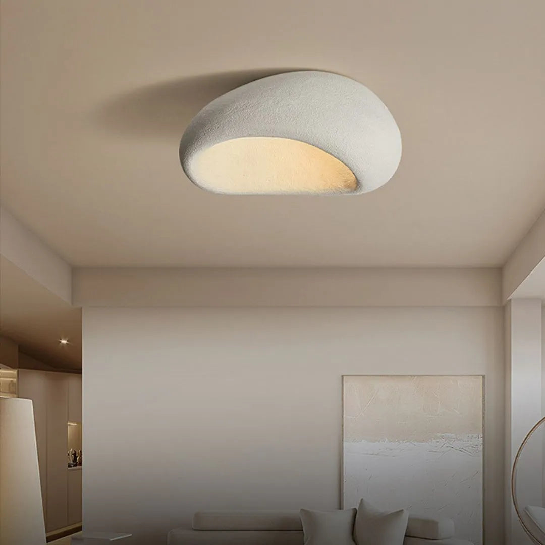 Aoshi - B | Wabi-sabi Style Resin Ceiling Light