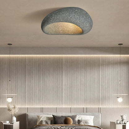 Aoshi - B | Wabi-sabi Style Resin Ceiling Light