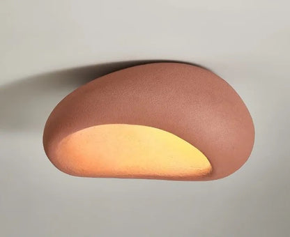 Aoshi - B | Wabi-sabi Style Resin Ceiling Light