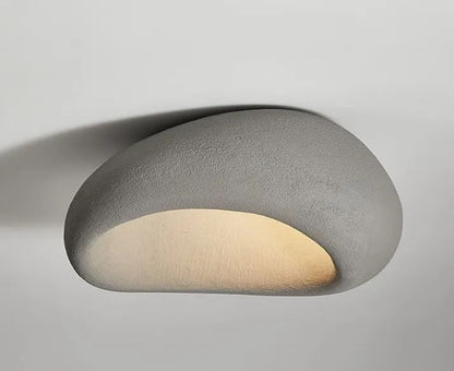 Aoshi - B | Wabi-sabi Style Resin Ceiling Light