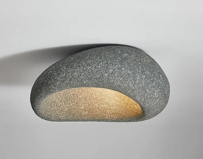Aoshi - B | Wabi-sabi Style Resin Ceiling Light