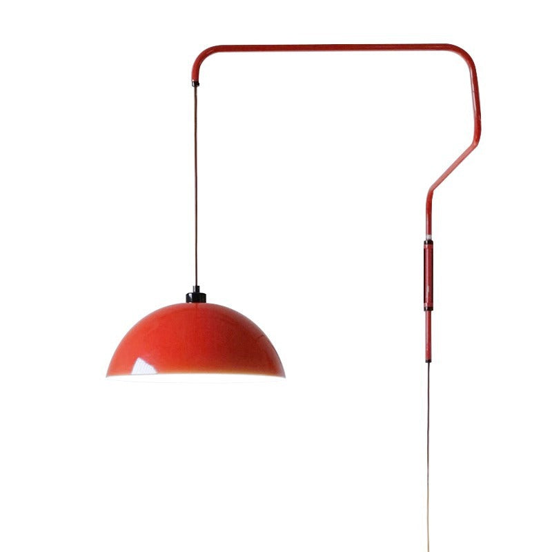 D40 Industrial Pivot Swing Arm Wall Lamp
