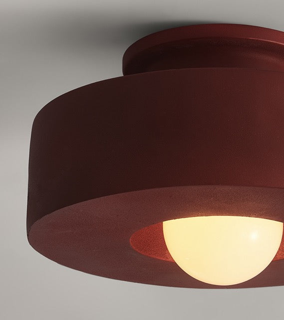 Image of Etou |  Wabi-Sabi Style Resin Ceiling Light