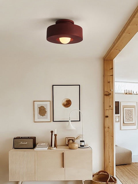 Image of Etou |  Wabi-Sabi Style Resin Ceiling Light