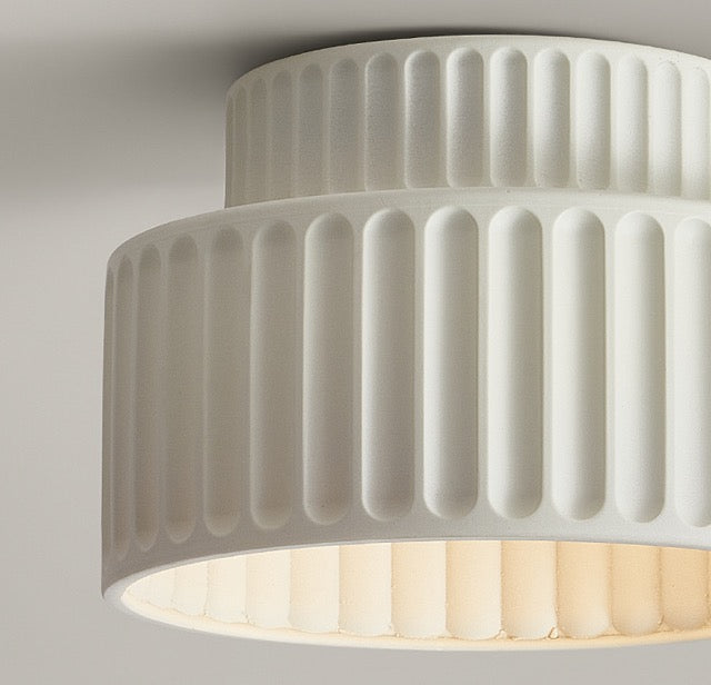 Genji Double-Layer Resin Ceiling Light