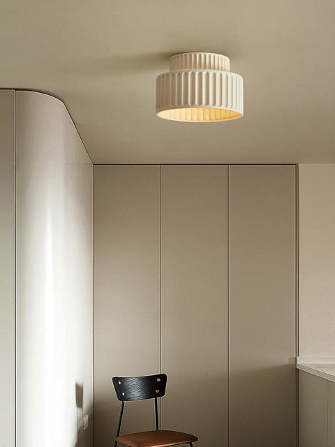 Genji Double-Layer Resin Ceiling Light