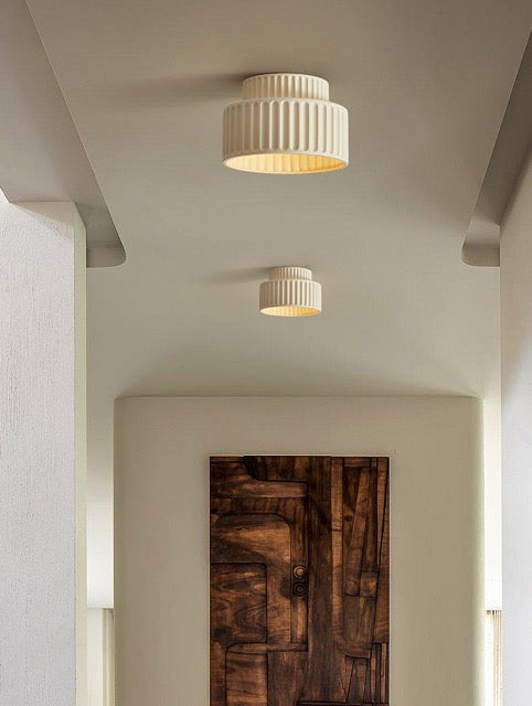 Genji Double-Layer Resin Ceiling Light