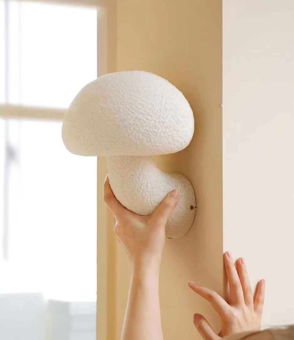 Mushroom Resin Sconce
