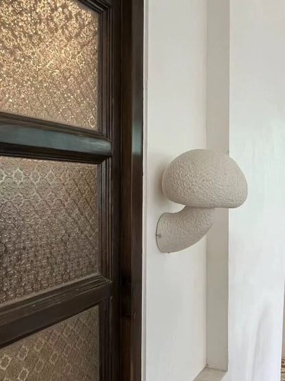 Mushroom Resin Sconce