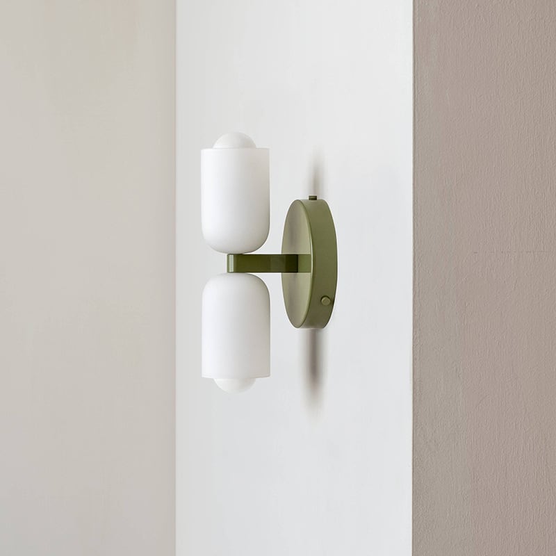 H30 Glass Up Down Sconce