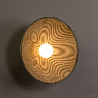 RC Resin Corrugated Sconce | Ceiling Light