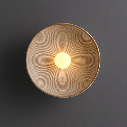 RC Resin Corrugated Sconce | Ceiling Light