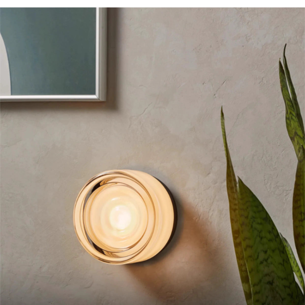 RD13 - Glass Surface Mount Sconce