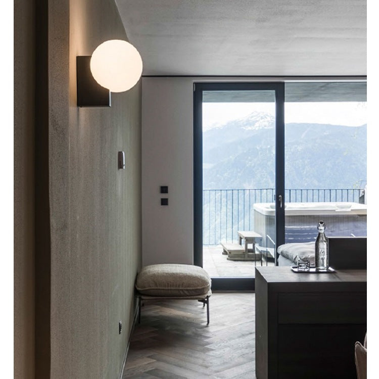 Image of SY2 Glass Orb Table Lamp | Sconce