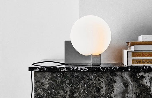 Image of SY2 Glass Orb Table Lamp | Sconce