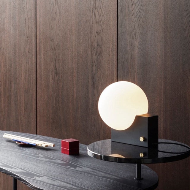 Image of SY2 Glass Orb Table Lamp | Sconce