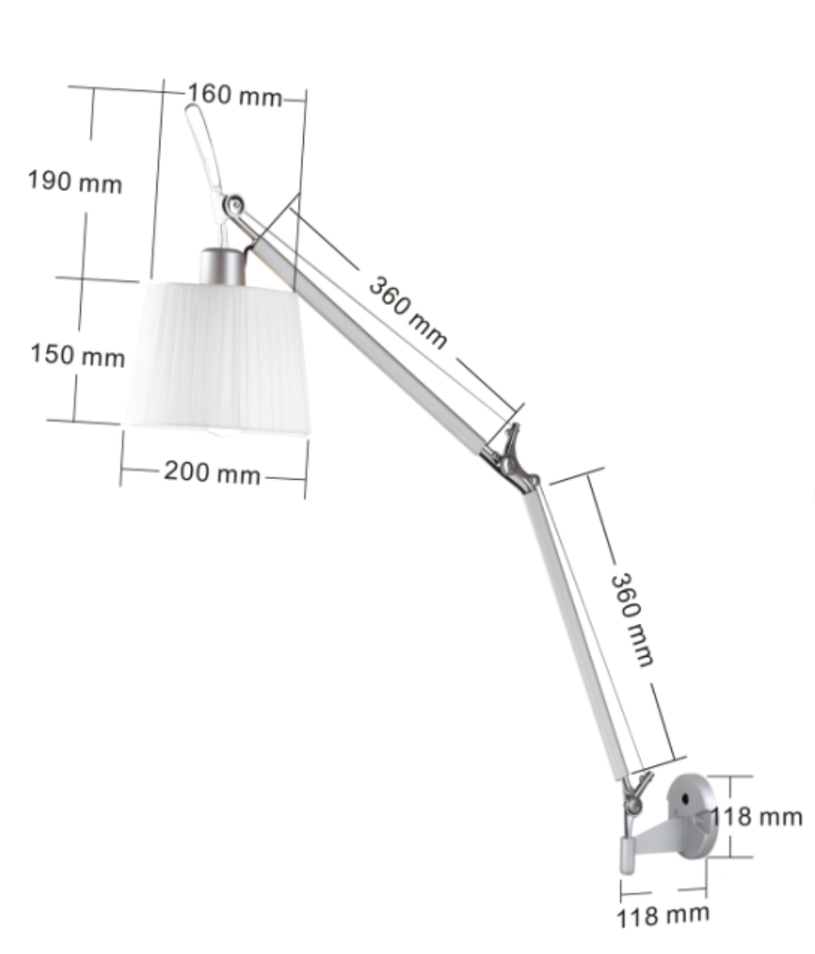 Image of TOLO - Bracket Wall Lamp | Sconce