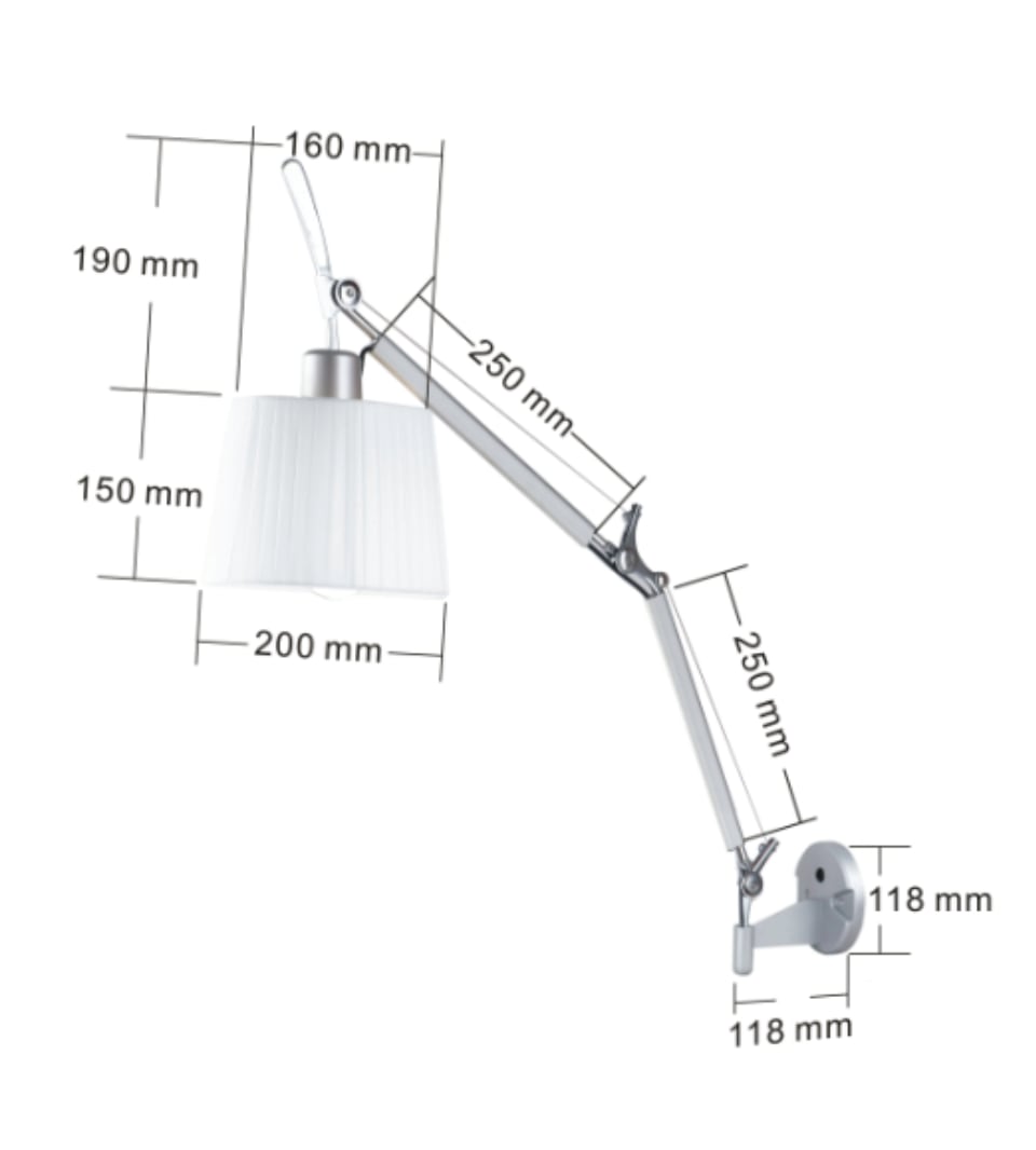 Image of TOLO - Bracket Wall Lamp | Sconce