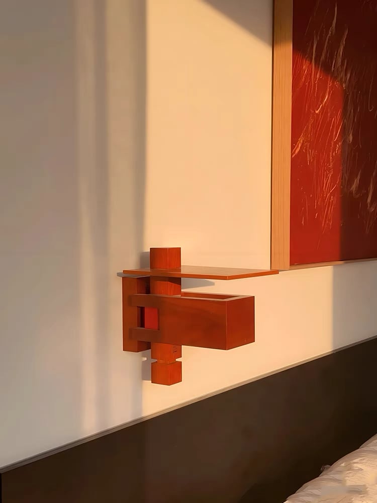 Image of Taliesin Oak Wall Lamp