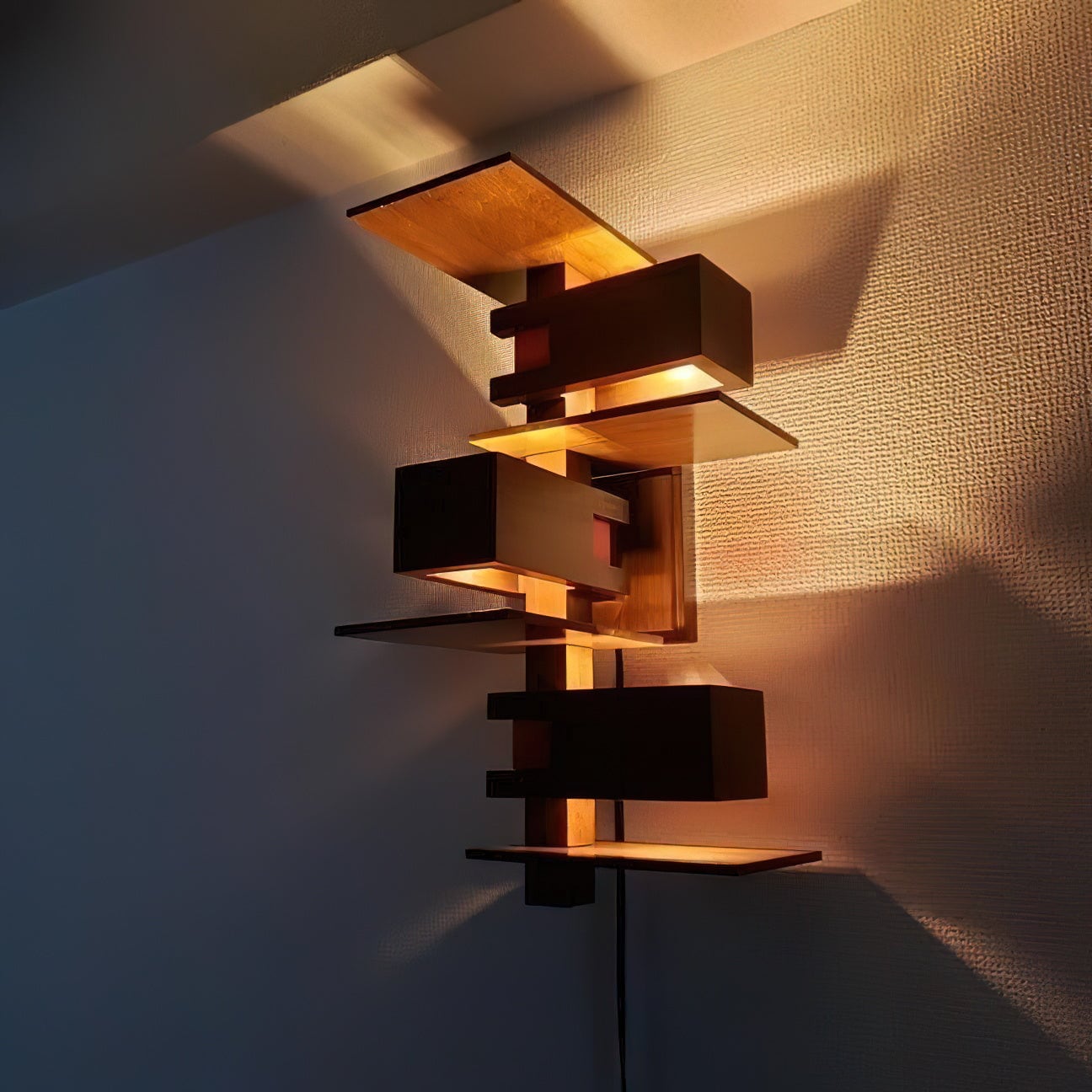 Image of Taliesin Oak Wall Lamp