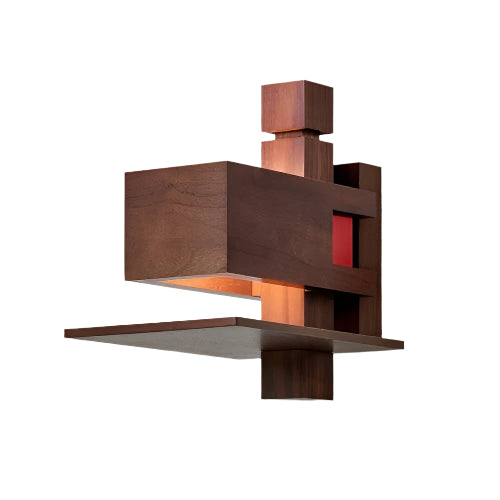Image of Taliesin Oak Wall Lamp
