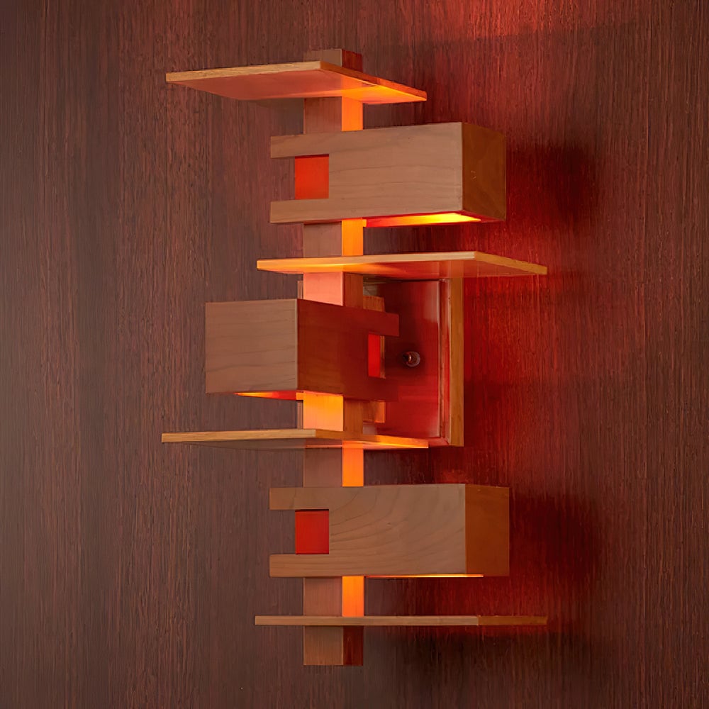 Image of Taliesin Oak Wall Lamp