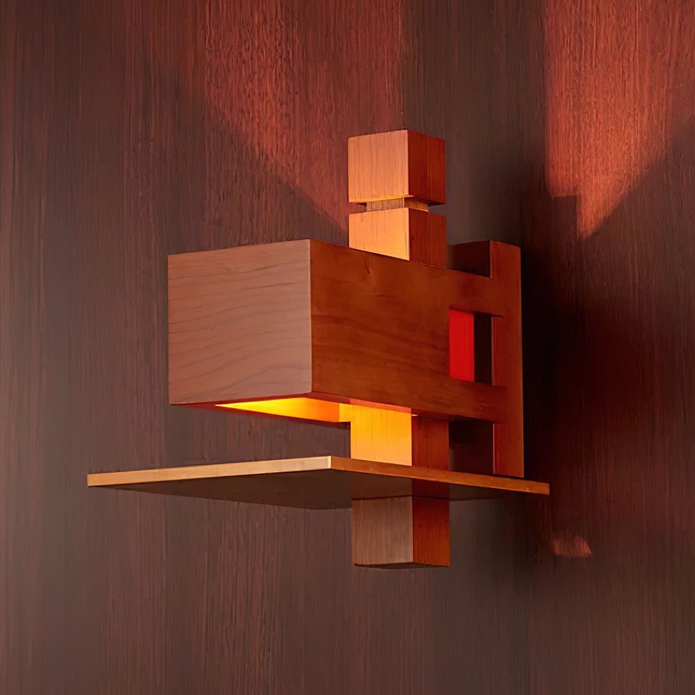 Image of Taliesin Oak Wall Lamp