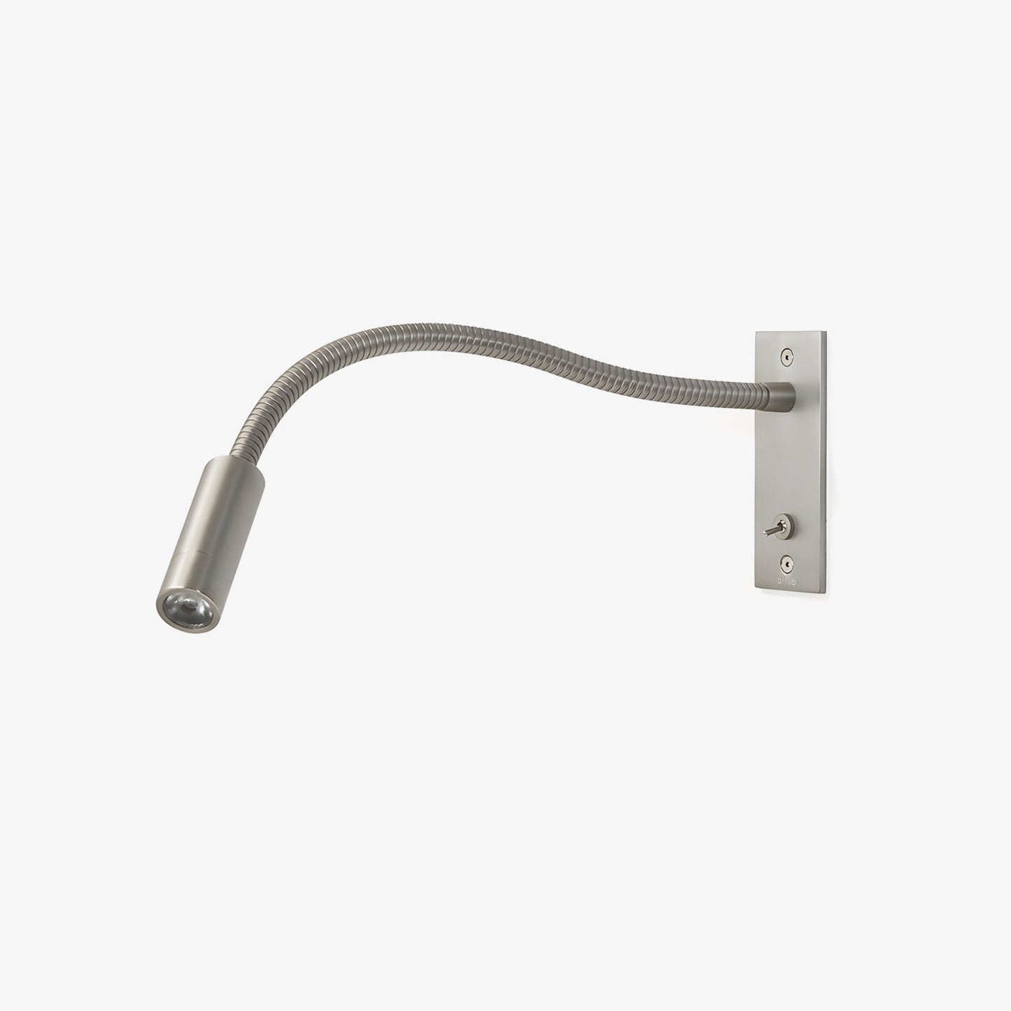 Adjustable Gooseneck LED Reading Light / W 13.8″ x H 4.7″ / Black / Warm Light