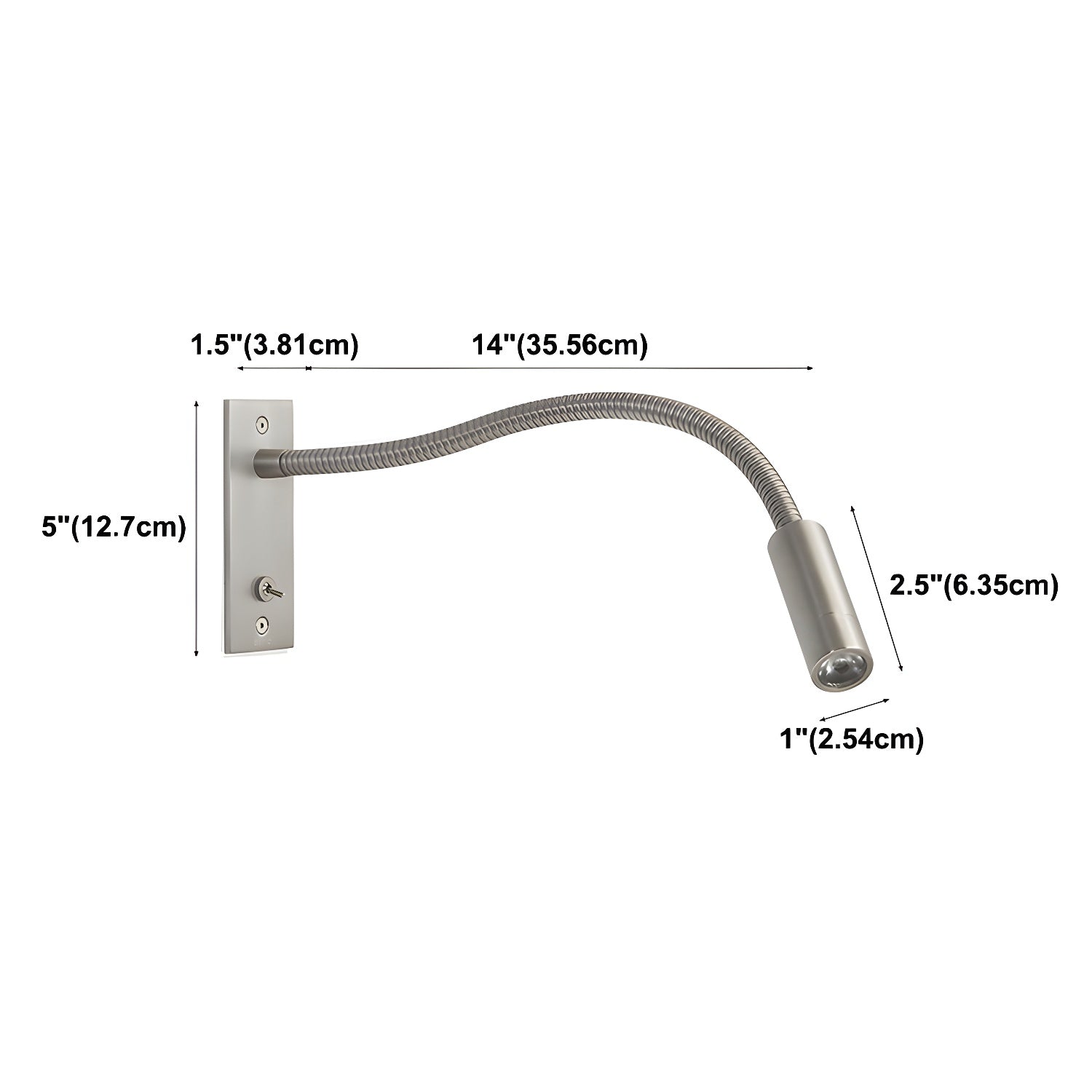 Adjustable Gooseneck LED Reading Light