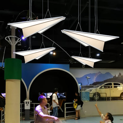 Aerodynamic Aircraft LED Pendant