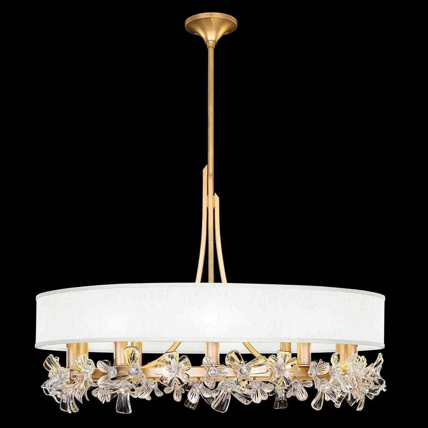 Azucena Floral Crystal Chandelier