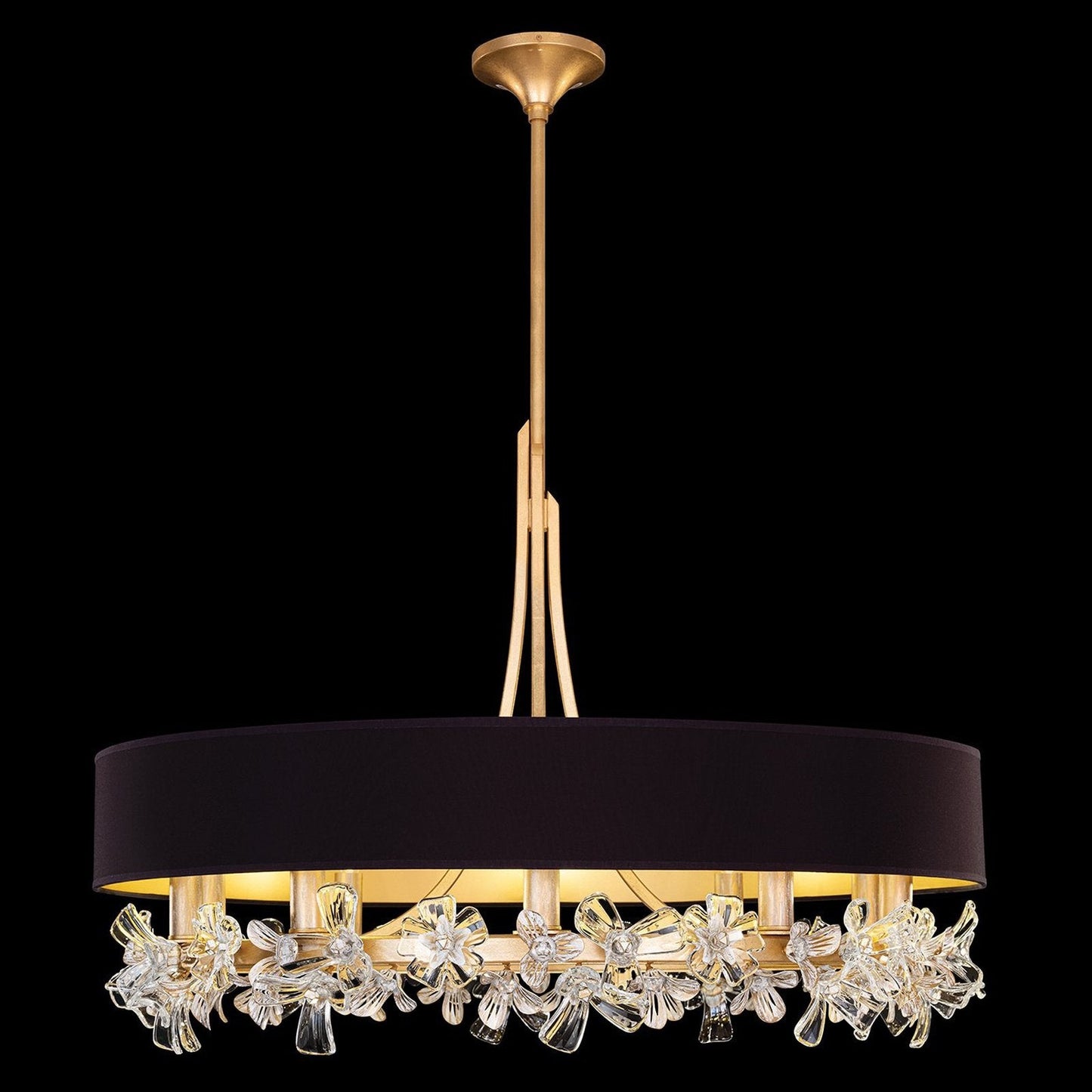 Azucena Floral Crystal Chandelier