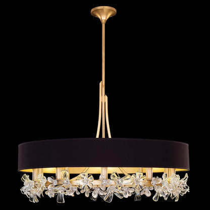 Azucena Floral Crystal Chandelier