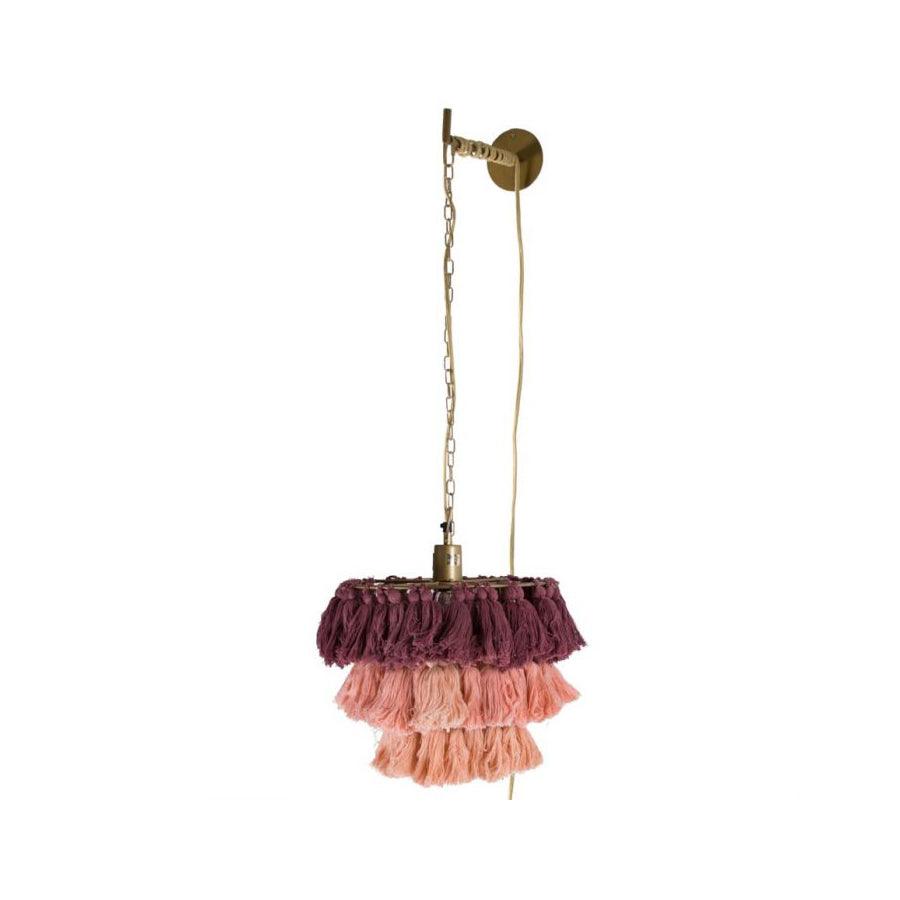 Bohemian Tassel Fringe Wall Light