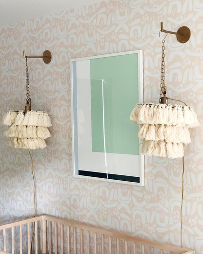 Bohemian Tassel Fringe Wall Light