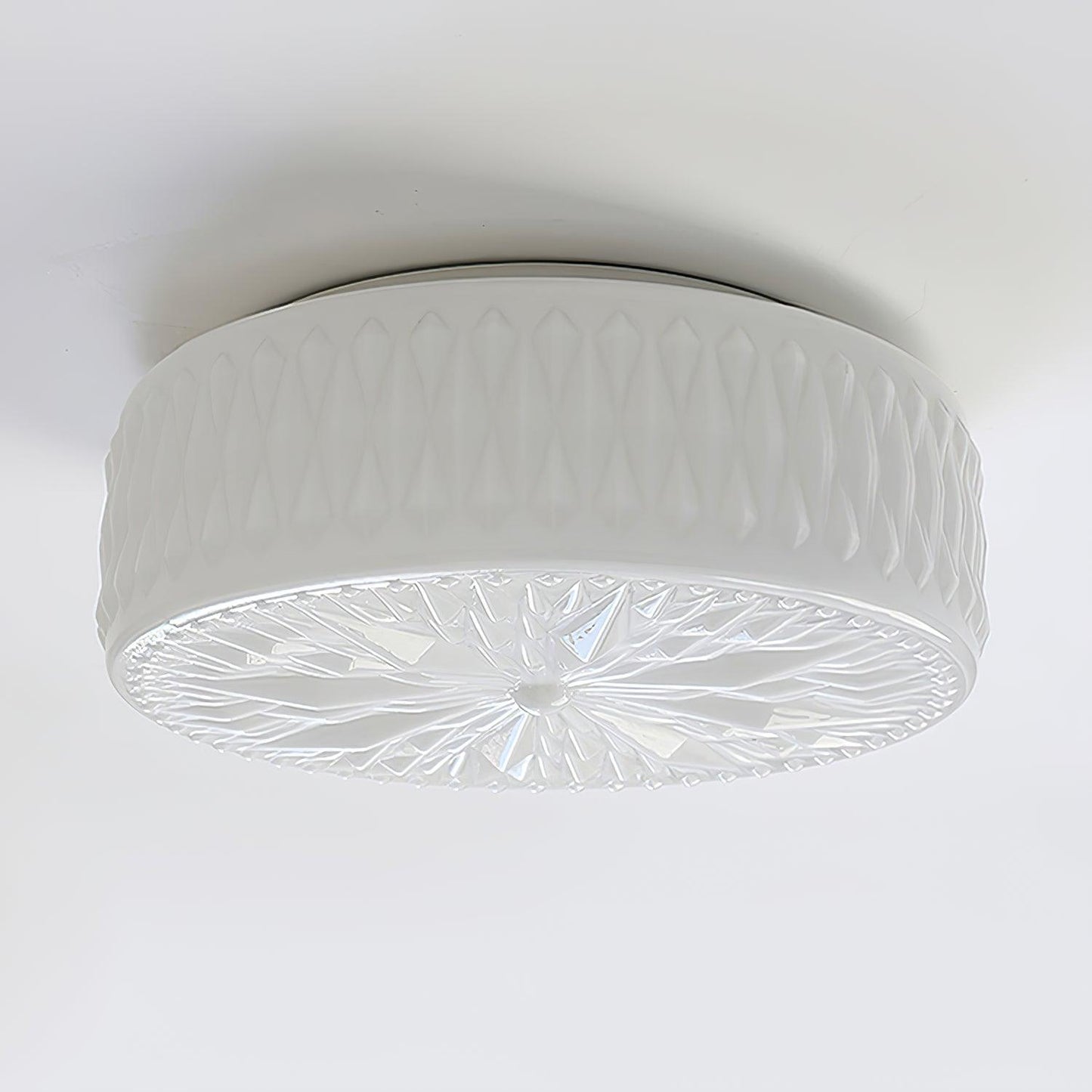 Layered Glass LED Ceiling Light