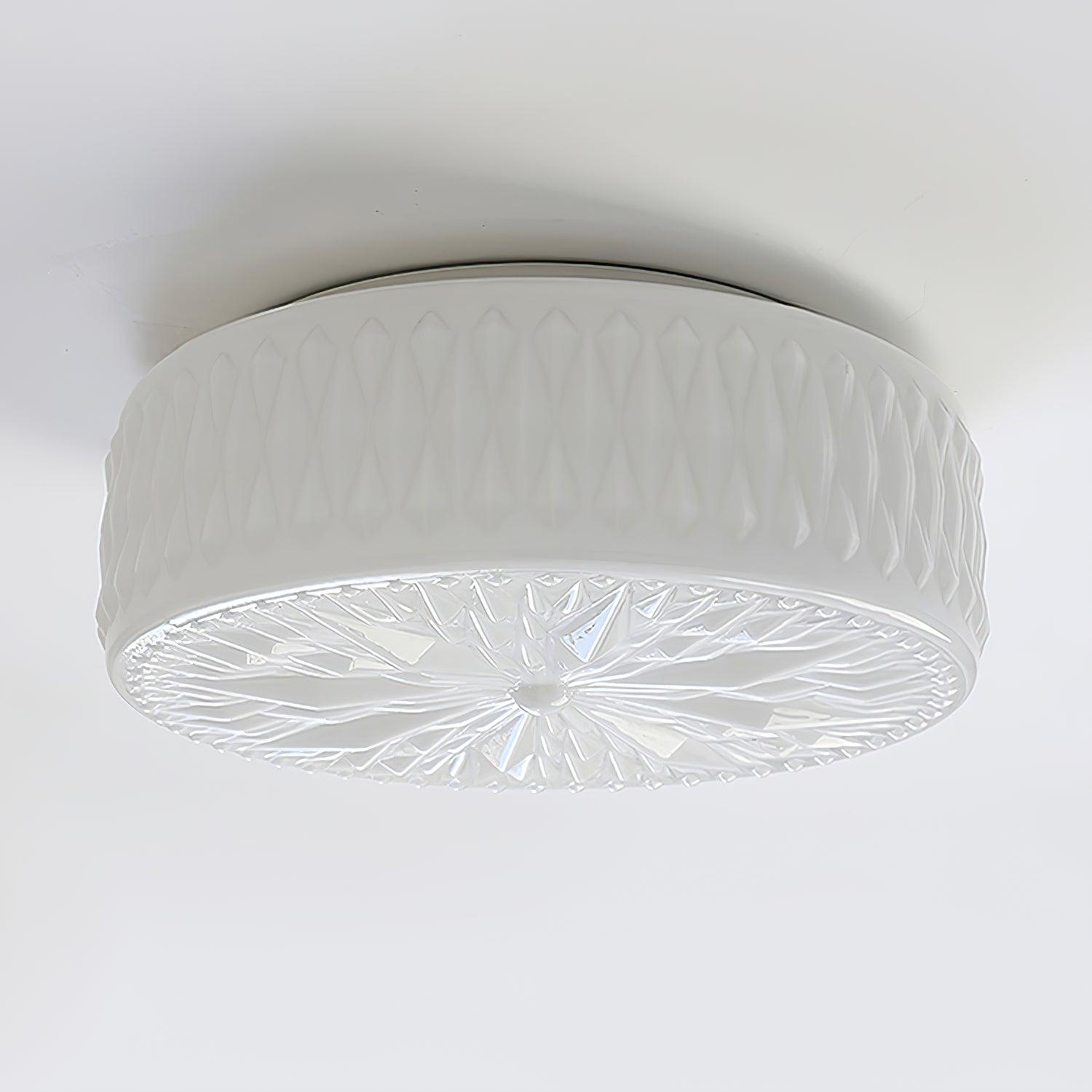 Layered Glass LED Ceiling Light