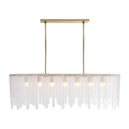 Leighton Cascading Glass Chandelier