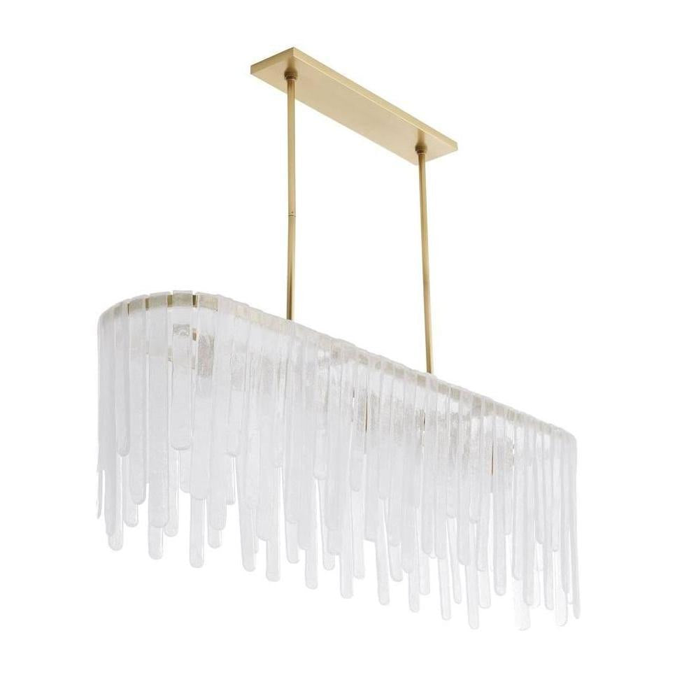 Leighton Cascading Glass Chandelier