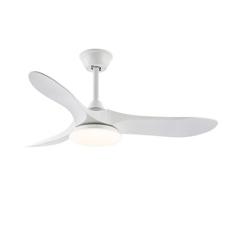 Modern Timber Blade LED Ceiling Fan