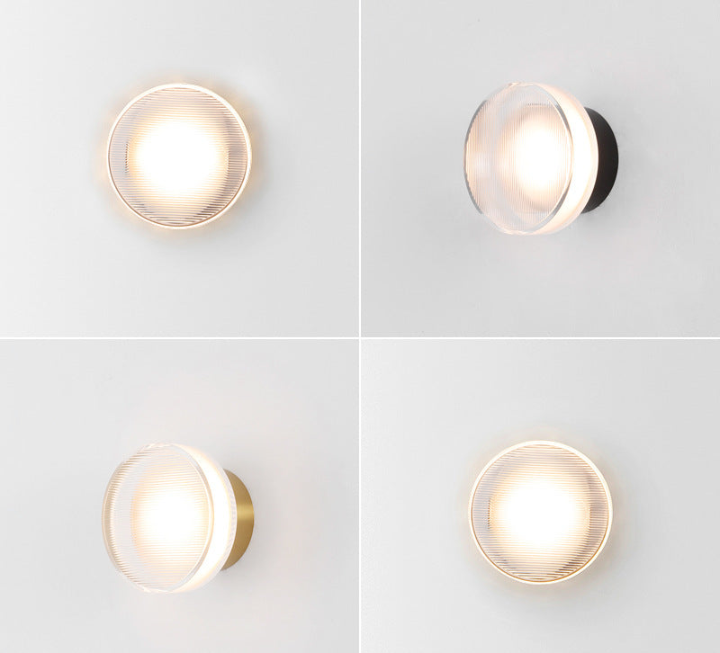 Acrylic Crisp D13- Surface Mount Sconce