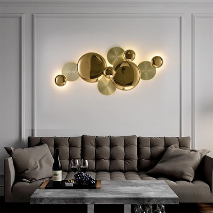 Pisco Branching Gold Wall Light / L 55.1″  x H 21.2″ / L 140cm x H 54cm / Gold