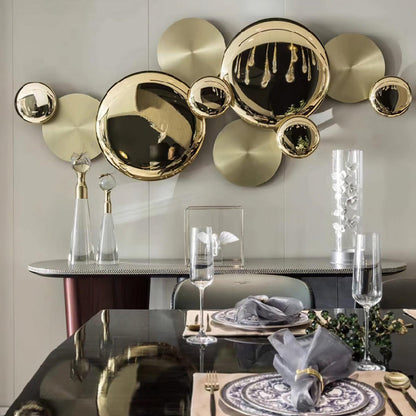 Pisco Branching Gold Wall Light / L 55.1″  x H 21.2″ / L 140cm x H 54cm / Gold & Marbling