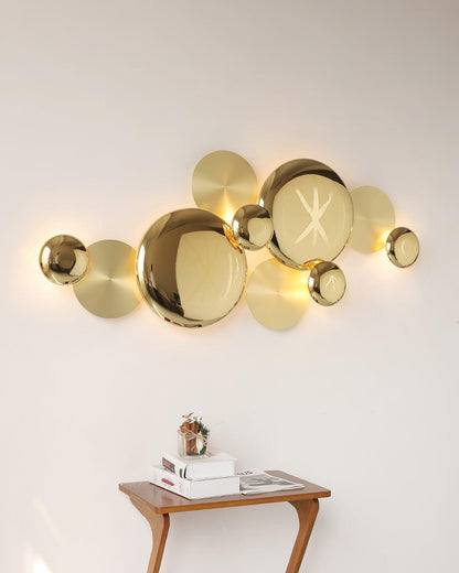 Pisco Branching Gold Wall Light / L 75.9″  x H 33.8″ / L 193cm x H 86cm / Gold
