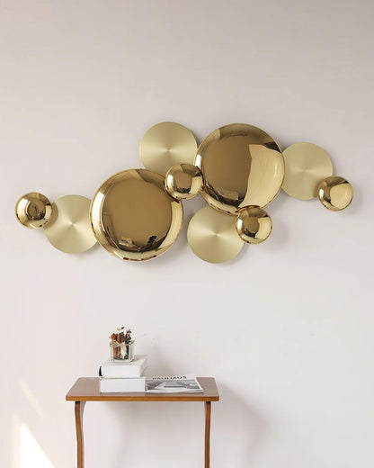 Pisco Branching Gold Wall Light / L 75.9″  x H 33.8″ / L 193cm x H 86cm / Gold & Marbling