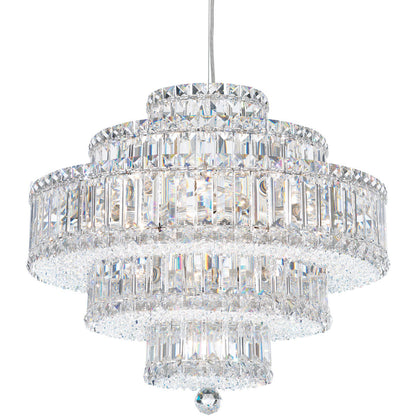 Plaza Art Deco Crystal Pendant / Clear Optic Crystal