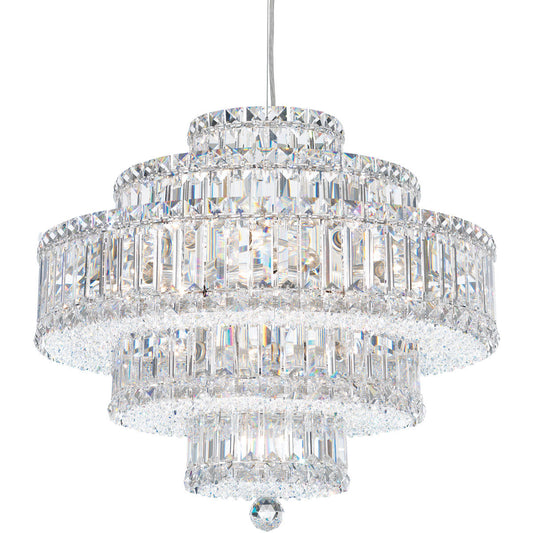 Plaza Art Deco Crystal Pendant / Clear Optic Crystal