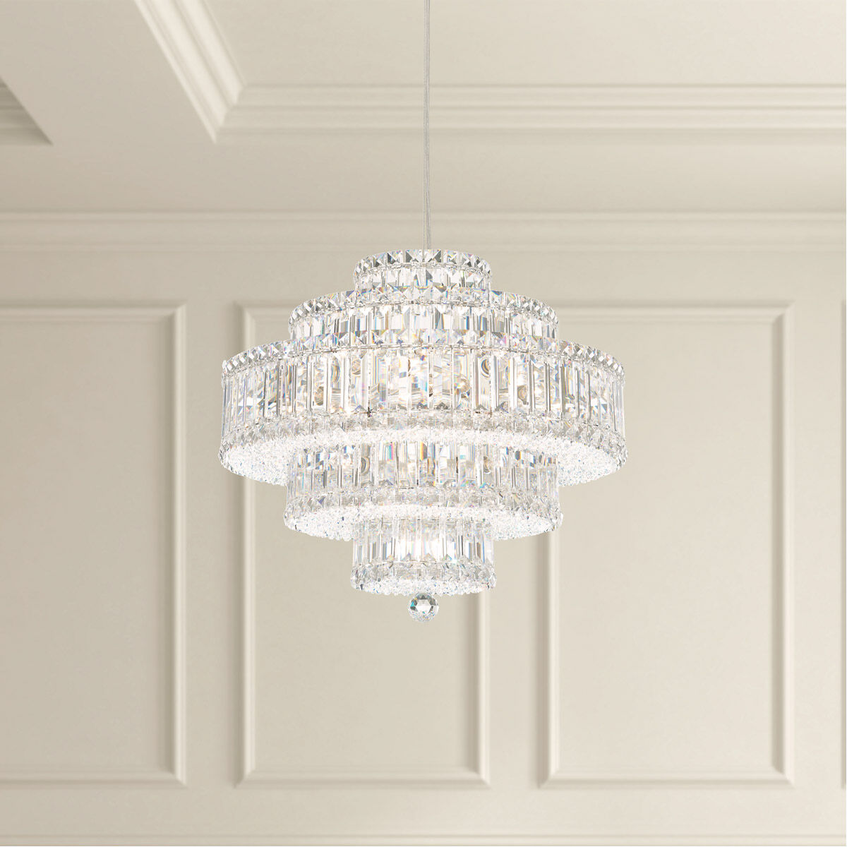 Plaza Art Deco Crystal Pendant